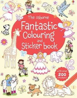 Fantastic Colouring and Sticker Book - фото книги