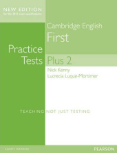 FCE Cambridge First Practice Tests Plus New Edition Students' Book (підручник) - фото обкладинки книги