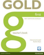 FCE Gold First Teachers Book + CD Teacher's Book (книга вчителя) - фото обкладинки книги