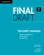 Final Draft Level 2 Teacher's Manual - фото книги