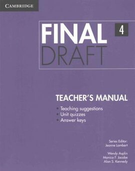 Final Draft Level 4 Teacher's Manual - фото книги