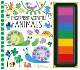 Fingerprint Activities: Animals - фото книги