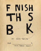 Finish This Book - фото обкладинки книги