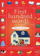 First 100 Words in English. Sticker Book - фото обкладинки книги