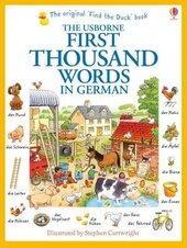 First 1000 Words in German - фото обкладинки книги
