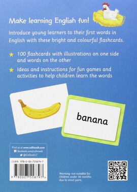 First English Words Flashcards - фото книги