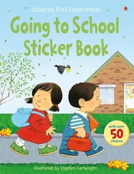 First Experiences. Going to School. Sticker Book - фото книги