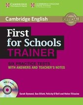 First for Schools Trainer Six Practice Tests with Answers and Audio CDs (3) - фото обкладинки книги
