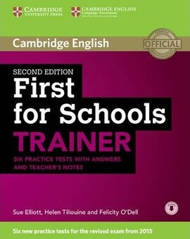 First for Schools Trainer Six Practice Tests with Answers and Teachers Notes with Audio - фото книги