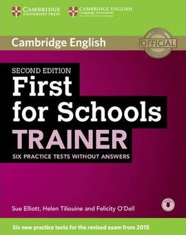 First for Schools Trainer Six Practice Tests without Answers with Audio - фото книги