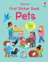 First Sticker Book: Pets - фото обкладинки книги