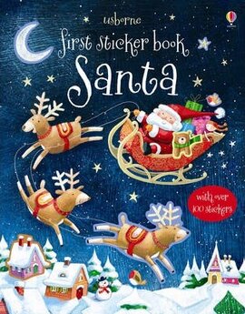 First Sticker Book. Santa - фото книги