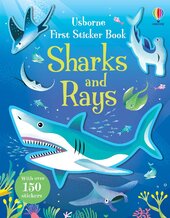 First Sticker Book Sharks and Rays - фото обкладинки книги