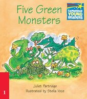 Five Green Monsters Level 1 ELT Edition - фото обкладинки книги