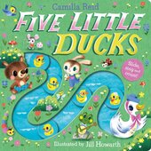 Five Little Ducks: A Nursery Rhyme Counting Book for Toddlers - фото обкладинки книги