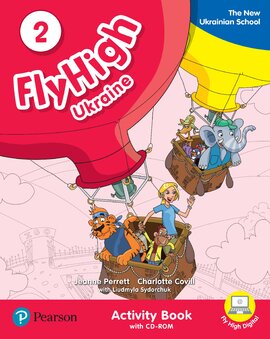 Fly High UKRAINE 2 Activity Book + CD Rom - фото книги