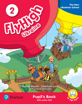 Fly High Ukraine 2 Pupil's Book + Audio CD - фото книги