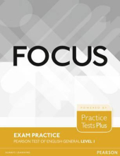 Focus 1 Exam Practice: Pearson Tests of English General (тестовий зошит) - фото обкладинки книги