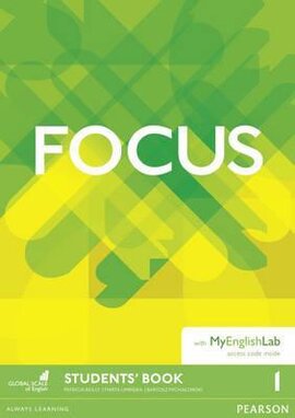 Focus 1 Student Book + MyEnglishLab (підручник) - фото книги