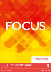 Focus BrE 3 Student's Book & MyEnglishLab Pack (підручник) - фото обкладинки книги