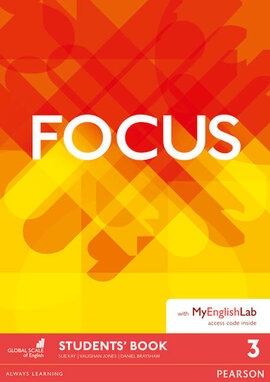 Focus BrE 3 Student's Book & MyEnglishLab Pack (підручник) - фото книги