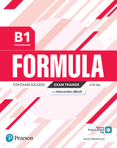 Formula B1 Preliminary Exam Trainer with Key, Interactive eBook, Digital Resources and App - фото обкладинки книги