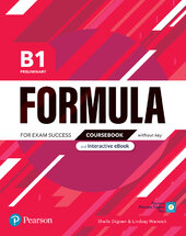 Formula B1 Preliminary Student's Book with Key, Interactive eBook, Digital Resources and App (старша школа) - фото обкладинки книги
