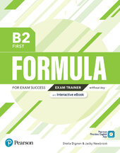Formula B2 First Exam Trainer with Key, Interactive eBook, Digital Resources and App - фото обкладинки книги