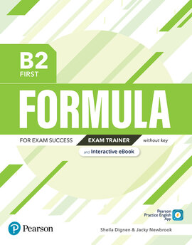 Formula B2 First Exam Trainer with Key, Interactive eBook, Digital Resources and App - фото книги