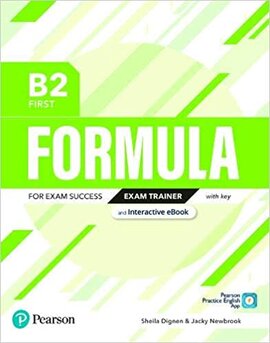 Formula B2 First Exam Trainer with Key, Interactive eBook, Digital Resources and App - фото книги
