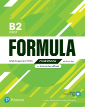 Formula B2 First Student's Book with Key, Interactive eBook, Digital Resources and App (м'яка обкл.) - фото обкладинки книги