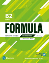 Formula B2 First Student's Book with Key, Interactive eBook, Digital Resources and App (старша школа) - фото обкладинки книги