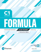 Formula C1 Advanced Exam Trainer with Key, Interactive eBook, Digital Resources and App (м'яка обкл.) - фото обкладинки книги