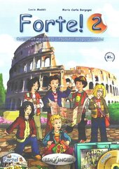 Forte! 2 (A1+) Libro dello studente ed esercizi + CD audio - фото обкладинки книги