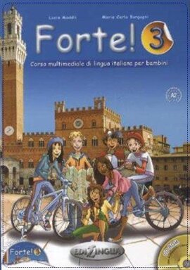Forte! 3 (A2) Libro dello studente ed esercizi + CD audio - фото книги