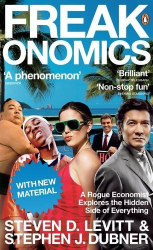 Freakonomics: A Rogue Economist Explores the Hidden Side of Everything - фото обкладинки книги