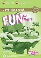 Fun for 4th Edition Flyers Teacher’s Book with Downloadable Audio - фото обкладинки книги