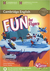Fun for Flyers Student's Book with Online Activities with Audio and Home Fun Booklet 6 - фото обкладинки книги