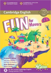 Fun for Movers Student's Book with Home Fun Booklet 4 (Fourth Edition) with online activities - фото обкладинки книги