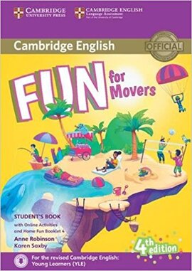Fun for Movers Student's Book with Home Fun Booklet 4 (Fourth Edition) with online activities - фото книги