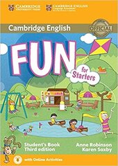 Fun for Starters Student's Book with Audio with Online Activities - фото обкладинки книги