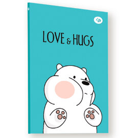 "Funny series" white bear, А5 - фото книги