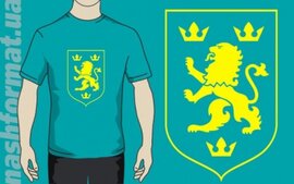 Футболка "Галицький лев" - фото книги