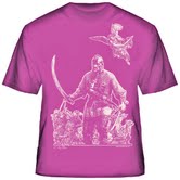 Футболка з малюнком "Козак" Сергія Якутовича (рожевого кольору) - фото обкладинки книги