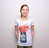 Футболка жіноча "Бочка" - фото обкладинки книги