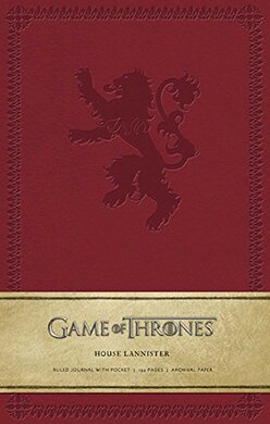 Game of Thrones: House Lannister. Ruled Journal - фото книги