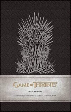 Game of Thrones: Iron Throne Hardcover Ruled Journal - фото книги