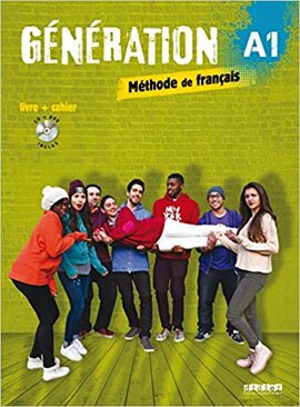 Generation A1. Livre + Cahier + CD mp3 + DVD (підручник + робочий зошит) - фото книги