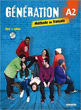 Generation A2. Livre + Cahier + CD mp3 + DVD (підручник + робочий зошит) - фото книги