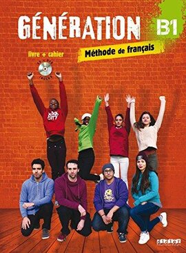 Generation B1. Livre + Cahier + CD mp3 + DVD (підручник + робочий зошит) - фото книги